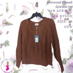 Universal Thread Good CO Women's Sweater XS brown